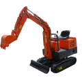 Mini hydraulic crawler earth-moving excavator